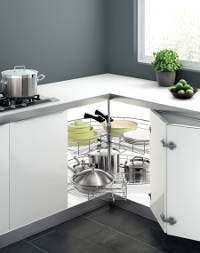 270 Revo Accessory Example Image for Kitchen Corner Cabinet