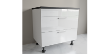 900mm Wide 2 Drawer Sink Base Cabinet S90ZL-A-SZ2A for Kitchen