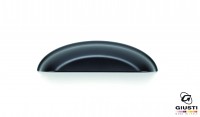 Comus Cup Handle - Varnished Black Matte 96mm